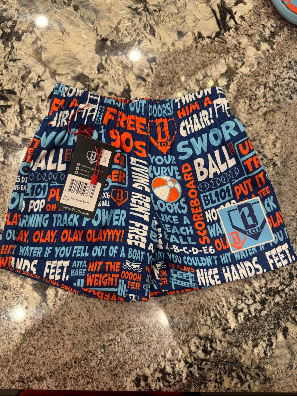 B101 Trash Talk Youth Shorts XXS